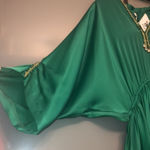 Gorgeous Emerald Green Dress Brand Norm glamorous dress NWT - Picture 5 of 16